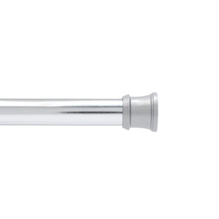 Chrome Shower Curtain Rods You'll Love | Wayfair